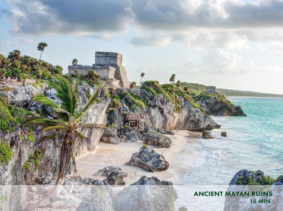 Villa Nimi Architectural Masterpiece Experience Private Pool & Great Concierge Service By Hum Living Tulum Exterior foto