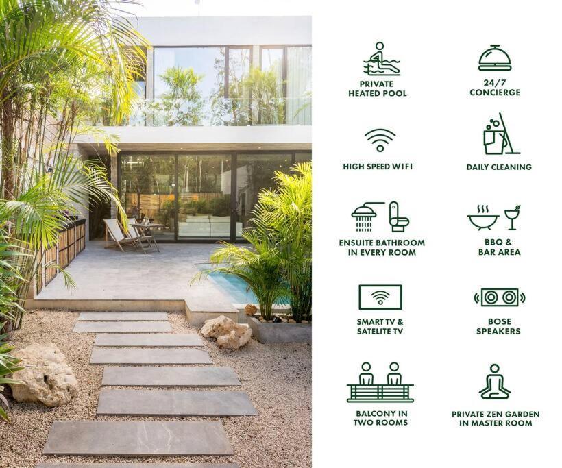 Villa Nimi Architectural Masterpiece Experience Private Pool & Great Concierge Service By Hum Living Tulum Exterior foto